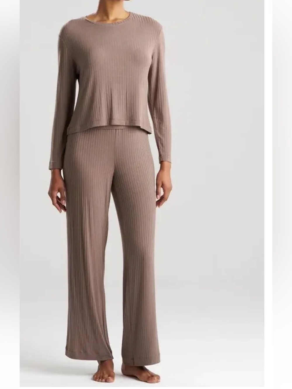 Natori 2-Piece Harmony Rib Pajama Set